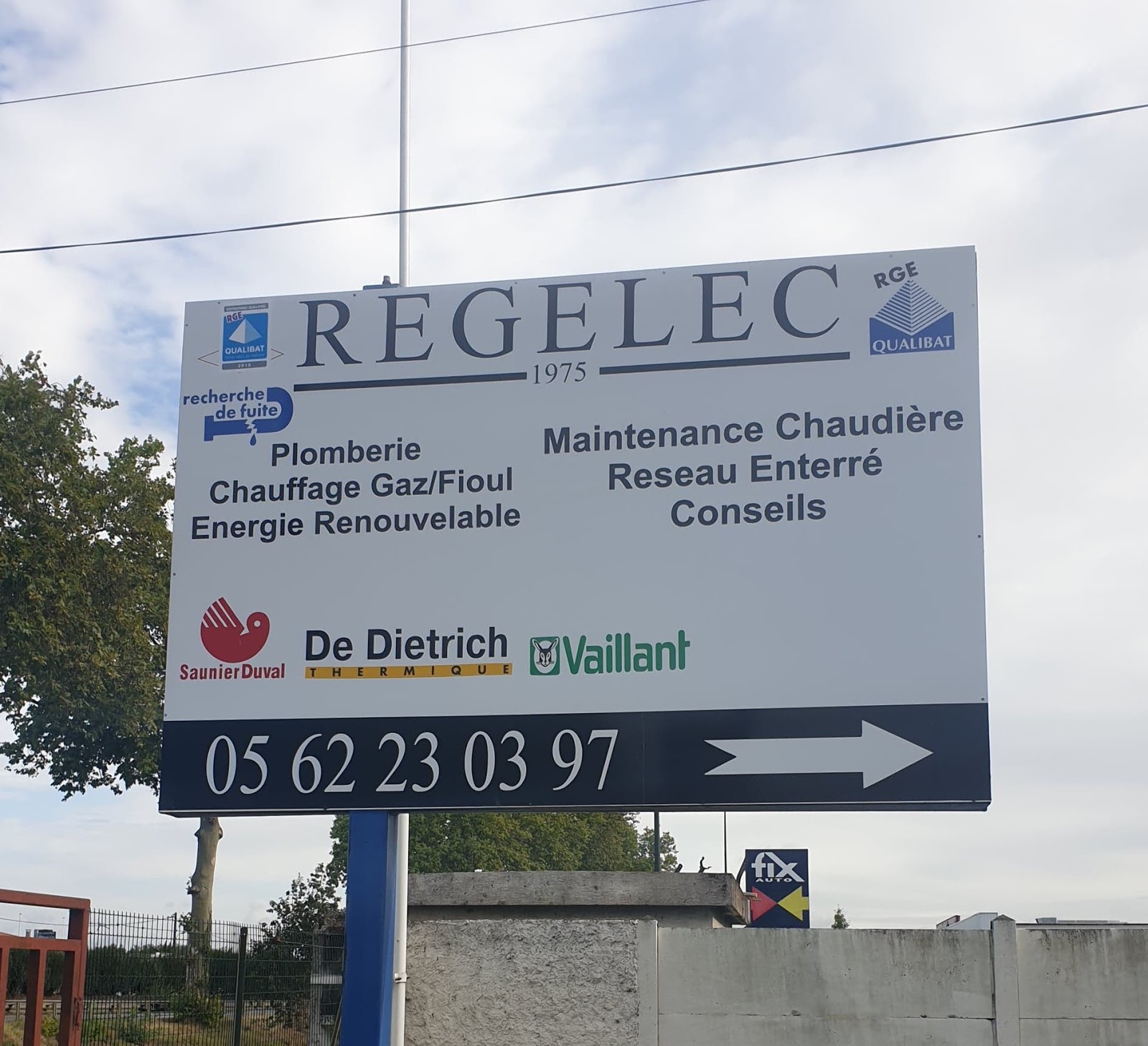 Logo de Regelec, chauffagiste à Muret